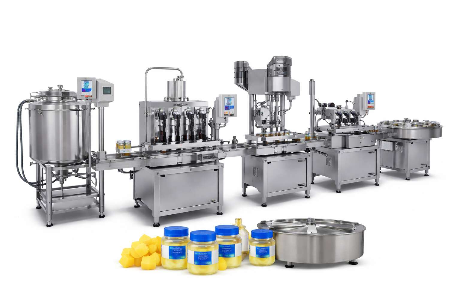 Vaseline Jelly Wax Filling & Packaging Line